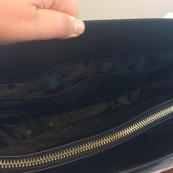 Kate Spade ♠️ Cameron Black Laptop Tote - Picture 11 of 13